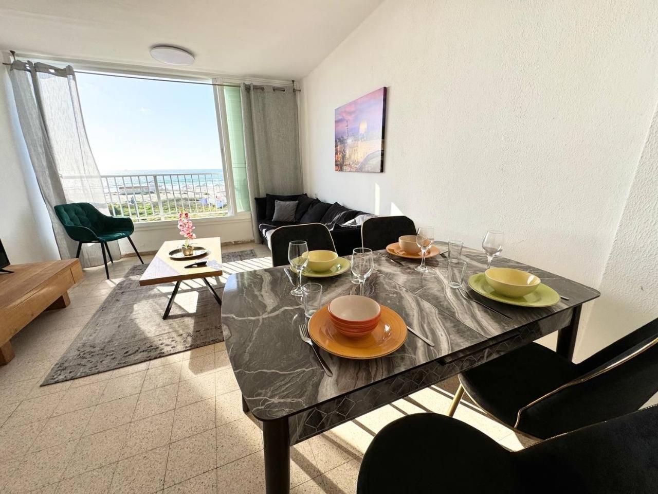 Апартаменты Amazing Sea View Qiryat Yam Экстерьер фото